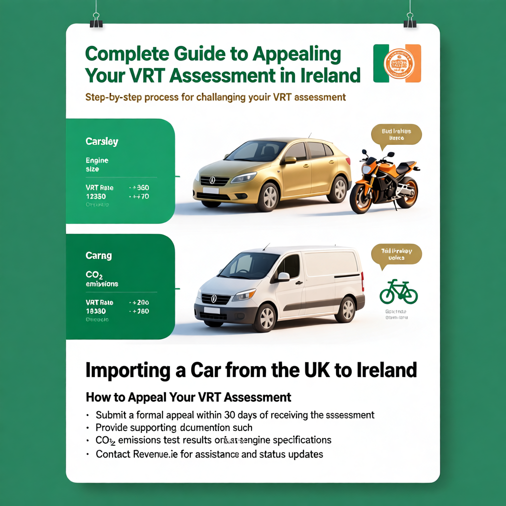 Complete guide to appealing your VRT assessment in Ireland
